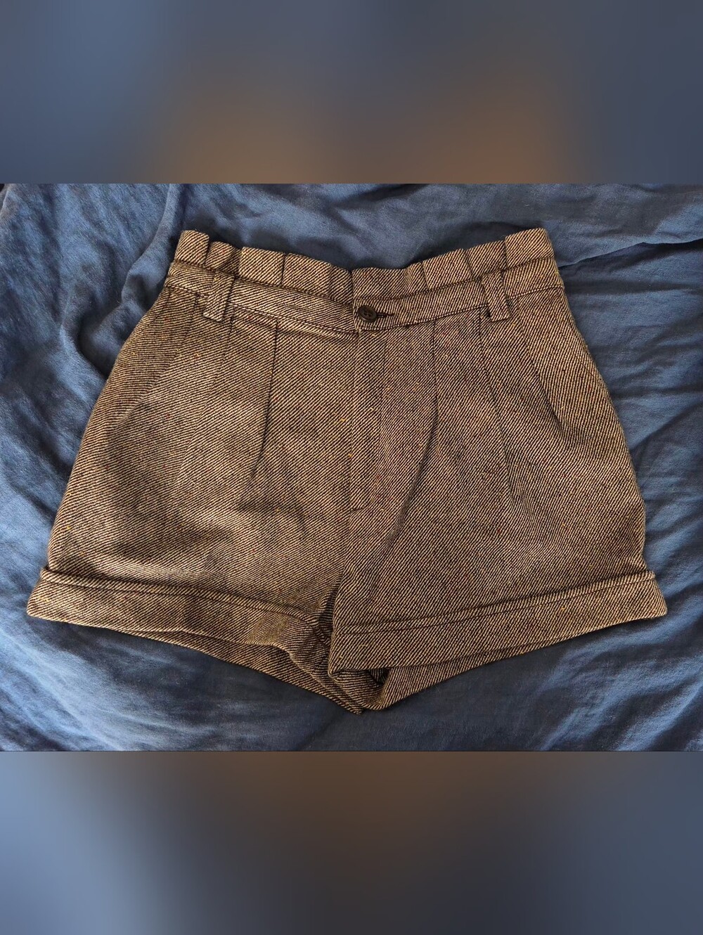 Mango High-Waisted Tailored Shorts